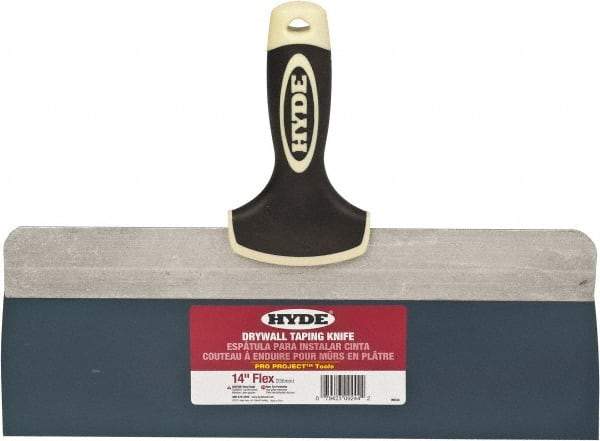 Hyde Tools - 14" Wide Flexible Blade Steel Joint Knife - Flexible - Eagle Tool & Supply