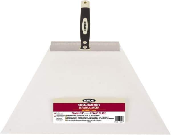 Hyde Tools - 24" Wide Flexible Blade Aluminum Joint Knife - Flexible - Eagle Tool & Supply