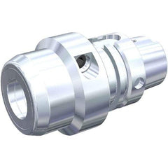 Kennametal - HSK63A 63mm Shank Diam Taper Shank, 32mm Hole Diam, Hydraulic Tool Holder/Chuck - 65mm Nose Diam, 100mm Projection, 51mm Clamp Depth, Through Coolant - Exact Industrial Supply
