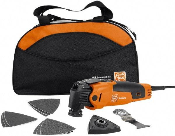 Fein - 120 Volt Electric Multi-Tool Kit - 10,000 to 19,500 RPM, 3 Amps - Eagle Tool & Supply