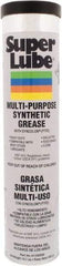 Synco Chemical - 14.1 oz Cartridge Synthetic Lubricant w/PTFE General Purpose Grease - Translucent White, Food Grade, 450°F Max Temp, NLGIG 000, - Eagle Tool & Supply