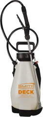 Smith Performance Sprayers - 2 Gal Chemical Safe Garden Hand Sprayer - Polyethylene Tank, Funnel Mouth, Reinforced Hose - Eagle Tool & Supply