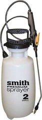 Smith Performance Sprayers - 2 Gal Chemical Safe Garden Hand Sprayer - Use with Cleaners/Degreasers, Polyethylene Tank, Funnel Mouth, Reinforced Hose - Eagle Tool & Supply