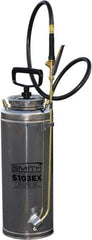 Smith Performance Sprayers - 3.5 Gal Chemical Safe Garden Hand Sprayer - Stainless Steel Tank, Wide Mouth, Reinforced Hose - Eagle Tool & Supply