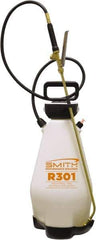 Smith Performance Sprayers - 3 Gal Chemical Safe Garden Hand Sprayer - Polyethylene Tank, Funnel Mouth, Reinforced Hose - Eagle Tool & Supply