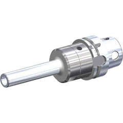 Kennametal - KM4X100 100mm Shank Diam Modular Connection, 18mm Hole Diam, Hydraulic Tool Holder/Chuck - 25.5mm Nose Diam, 200mm Projection, 39mm Clamp Depth, Through Coolant - Exact Industrial Supply