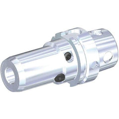 Kennametal - KM4X100 100mm Shank Diam Modular Connection, 5/8" Hole Diam, Hydraulic Tool Holder/Chuck - 37.6mm Nose Diam, 4" Projection, 39mm Clamp Depth, Through Coolant - Exact Industrial Supply