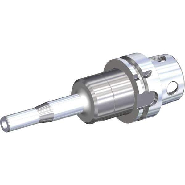 Kennametal - KM4X100 100mm Shank Diam Modular Connection, 6mm Hole Diam, Hydraulic Tool Holder/Chuck - 13.5mm Nose Diam, 200mm Projection, 27mm Clamp Depth, Through Coolant - Exact Industrial Supply