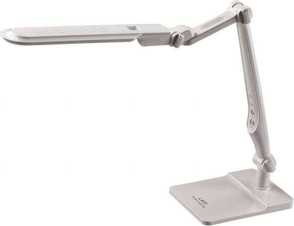 Electrix - 22 Inch, Articulated, Clamp Mounted, LED, White, Desk Light - 10 Watt, 100 to 120 Volt, Nonmagnifying - Eagle Tool & Supply