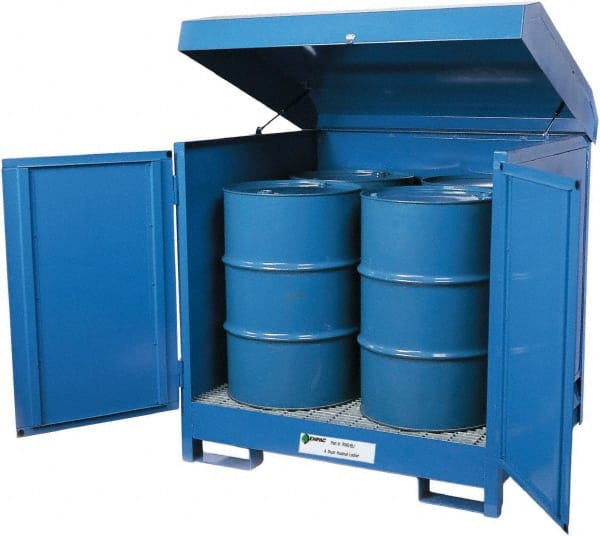 Enpac - Drum Storage Units & Lockers Type: Locker Number of Drums: 4 - Eagle Tool & Supply