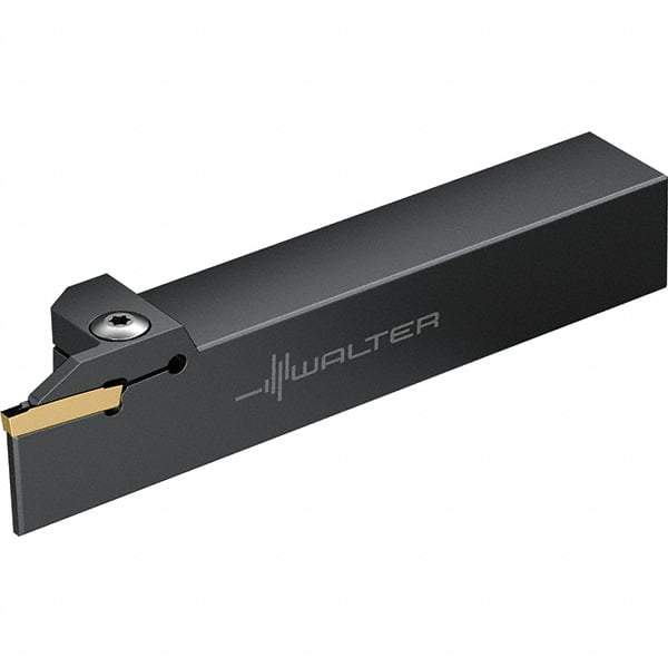 Walter - 0.827" Max Depth of Cut, Indexable Grooving Cutoff Toolholder - 24 Seat Size, 19.05mm Shank Height x 19.05mm Shank Width, Series G1011-INCH - Eagle Tool & Supply