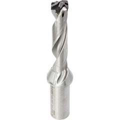 Iscar - 0.295 to 0.311" Diam, 8xD, 2.41" Max Drill Depth, 1/2" Shank Diam, 4.7" OAL, Replaceable Tip Drill - 7.5 Seat Size, DCN Toolholder, Series SumoCham - Eagle Tool & Supply