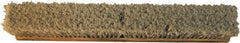 O-Cedar - 18" Fine Particle Synthetic Push Broom - 3" Bristle Length, Wood Block, Threaded Handle Connection, Handle Sold Separately - Eagle Tool & Supply