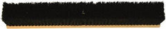 O-Cedar - 24" Combo Duty Horsehair Blend Push Broom - 3" Bristle Length, Wood Block, Threaded Handle Connection, Handle Sold Separately - Eagle Tool & Supply