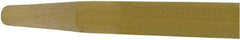 O-Cedar - 60 x 1" Wood Squeegee Handle - Tapered Connection, Tan - Eagle Tool & Supply