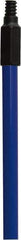 O-Cedar - 60 x 1" Fiberglass Squeegee Handle - Threaded Connection, Blue - Eagle Tool & Supply