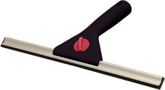 O-Cedar - 12" Polypropylene Blade Window Squeegee - Threaded End, Plastic Holder - Eagle Tool & Supply