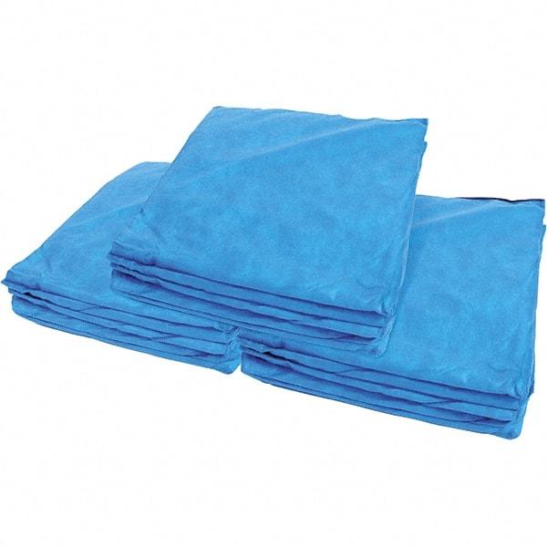 UltraTech - 22" Long x 17" High x 19" Wide Sand Bag - Blue Nonwoven Fabric & Polymer, For Spill Containment - Eagle Tool & Supply