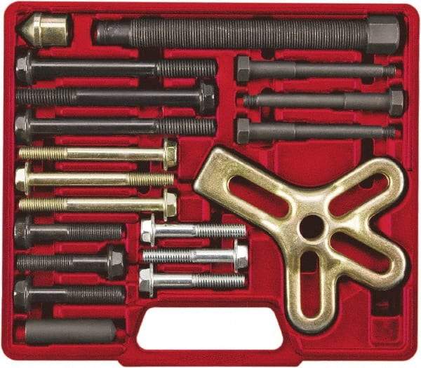 OEM Tools - Harmonic Balancer Puller Set - 2" High x 9.2" Long, For Use with Almost Every Car - Eagle Tool & Supply