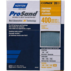 Norton - Sanding Sheets Abrasive Material: Aluminum Oxide Grade: Super Fine - Eagle Tool & Supply