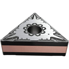 Iscar - TNMG432 F3M Grade IC6025 Carbide Turning Insert - TiCN/Al2O3/TiN Finish, 60° Triangle, 12.7mm Inscr Circle, 4.76mm Thick, 0.8mm Corner Radius - Eagle Tool & Supply