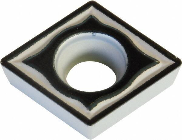 Sumitomo - CPMT2.51.52 EMU Grade AC8025P Carbide Turning Insert - 80° Diamond, 5/16" Inscr Circle, 5/16" Thick, 1/32" Corner Radius - Eagle Tool & Supply