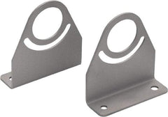 Waldmann Lighting - Task & Machine Light Mounting Bracket Set - Silver, For Use with Mach LED Plus 70 - Eagle Tool & Supply