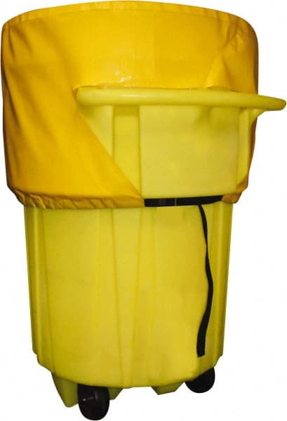 Enpac - 95 & 99 Gal, 1 mil, Polyethylene Drum Cover - Eagle Tool & Supply