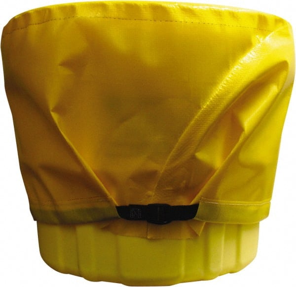 Enpac - 20 & 30 Gal, 1 mil, Polyethylene Drum Cover - Eagle Tool & Supply