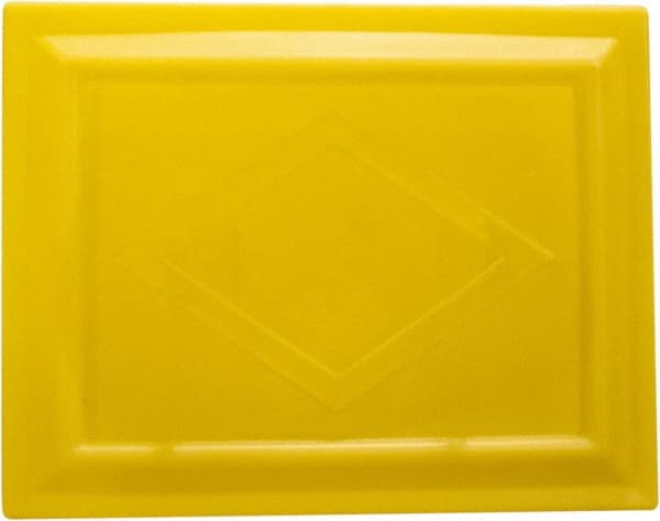 Enpac - 123 Gal, 250 mil, Polyethylene Tote Bin Lid - Eagle Tool & Supply