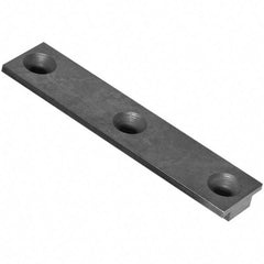 Raptor Workholding - 1 Piece Vise 1/8" Parallel Master Jaw Insert - Steel, 3/4" Long, 0.308" High - Eagle Tool & Supply