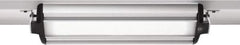 Waldmann Lighting - Nonadjustable, Bracket Mounted, LED, Silver, General Purpose Task Light - 24 Watt, 100 to 240 Volt, Nonmagnifying - Eagle Tool & Supply
