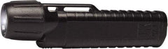 Underwater Kinetics - White Xenon Bulb, 38 Lumens, Industrial/Tactical Flashlight - Black Plastic Body, 4 AA Alkaline Batteries Included - Eagle Tool & Supply