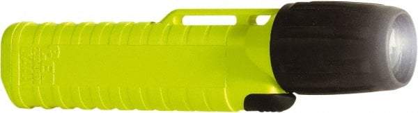 Underwater Kinetics - White LED Bulb, 77 Lumens, Industrial/Tactical Flashlight - Yellow Plastic Body, 4 AA Alkaline Batteries Included - Eagle Tool & Supply