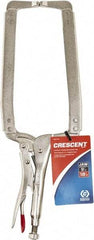 Crescent - 18" OAL C-Clamp Locking Pliers - Eagle Tool & Supply