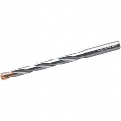 Walter-Titex - 20mm 140° Spiral Flute Solid Carbide Taper Length Drill Bit - Eagle Tool & Supply