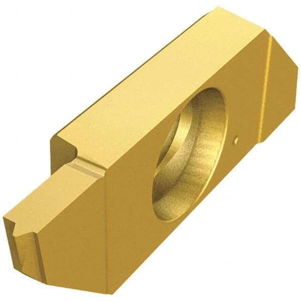 Iscar - SCIR22 Grade IC1008, External ISO Threading Insert - 0.3mm Ext Pitch, Right Hand Insert, TiAlN/TiN Finish, Carbide - Eagle Tool & Supply