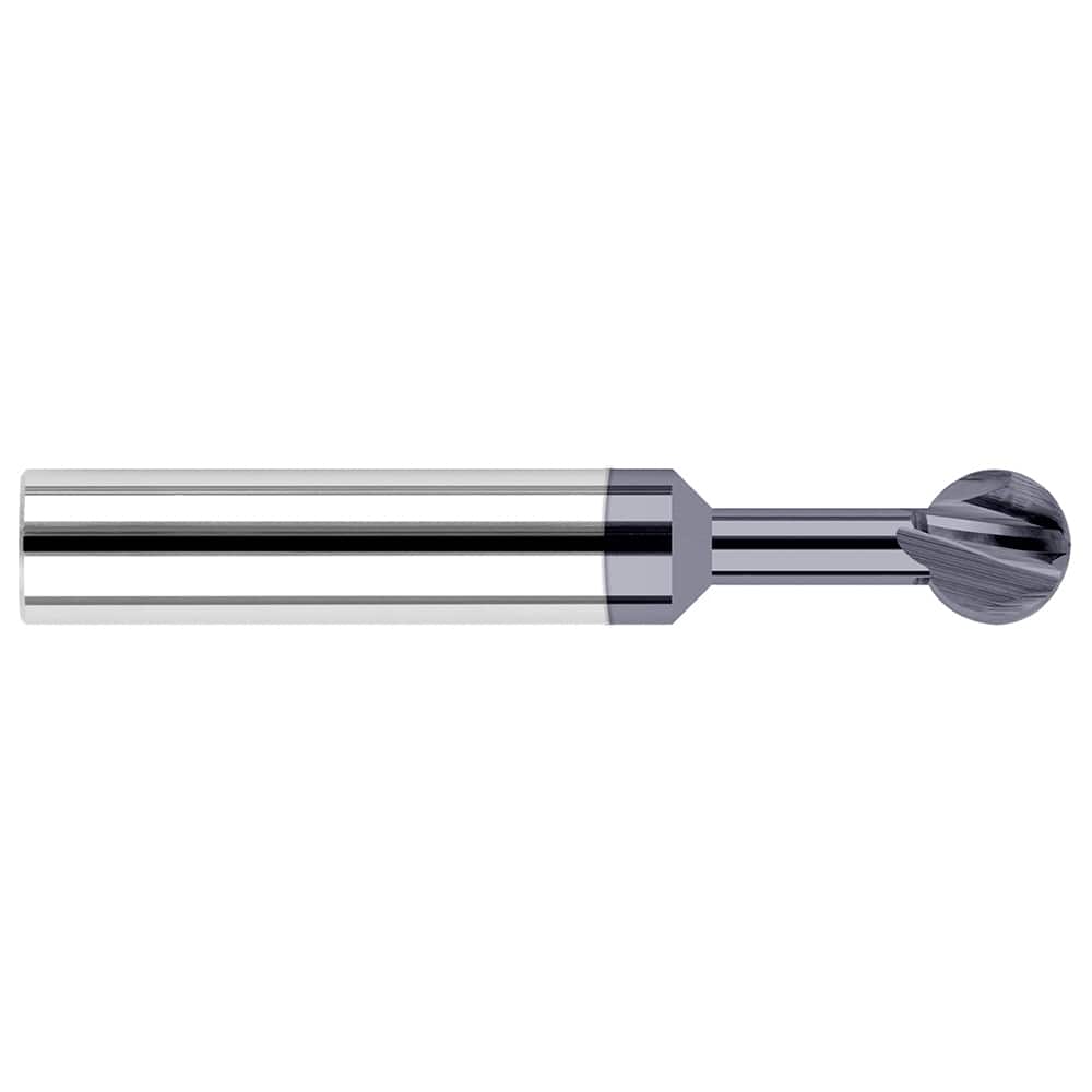 Harvey Tool - 9/64" Diam 300° Wrap Angle 0.13" LOC 4-Flute AlTiN Finish Undercut End Mill - Exact Industrial Supply