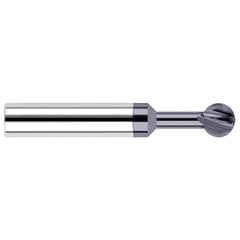 Harvey Tool - 9/64" Diam 300° Wrap Angle 0.13" LOC 4-Flute AlTiN Finish Undercut End Mill - Exact Industrial Supply
