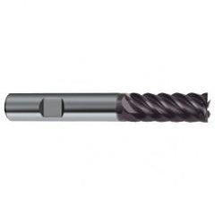 10mm Dia. - 72mm OAL - 45° Helix Firex Carbide End Mill - 6 FL - Eagle Tool & Supply