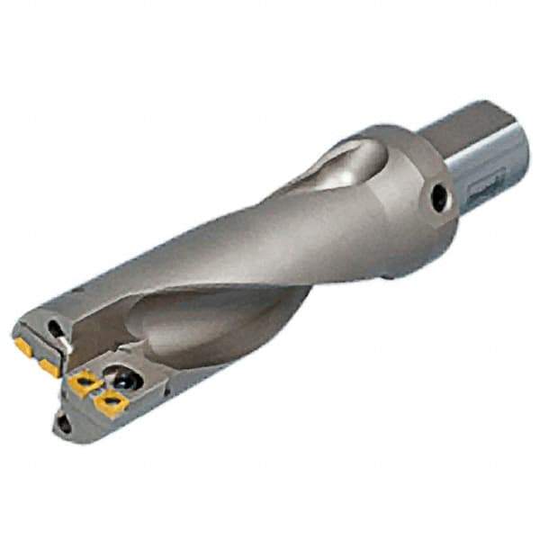 Iscar - 2.63 to 2.87" Diam, 7.19" Max Drill Depth, 2" Shank Diam, 12.55" OAL, Replaceable Tip Drill - SOMT-DT, SOMT-GF, SOMT-HD Insert, DR Toolholder, Series DR-Twist - Eagle Tool & Supply