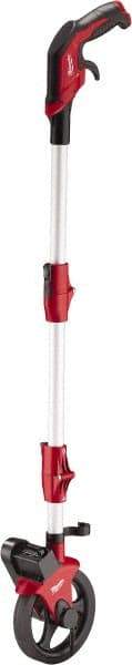 Milwaukee Tool - 10,000' Counter Limit, 10,000' OAL, Measuring Wheel - 0.0025" Accuracy per 100", Measures in Feet - Eagle Tool & Supply