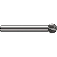 Harvey Tool - 5/16" Diam 270° Wrap Angle 0.273" LOC 6-Flute Uncoated Undercut End Mill - Exact Industrial Supply