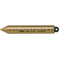 Lufkin - Plumb Bobs Weight (oz.): 20.00 Material: Brass - Eagle Tool & Supply