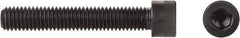 Made in USA - 1/2-13 UNC Hex Socket Drive, Socket Cap Screw - Alloy Steel, Black Oxide Finish, Fully Threaded, 2-3/4" Length Under Head - Eagle Tool & Supply