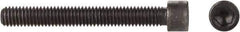 Made in USA - 3/8-16 UNC Hex Socket Drive, Socket Cap Screw - Alloy Steel, Black Oxide Finish, Fully Threaded, 2-1/2" Length Under Head - Eagle Tool & Supply