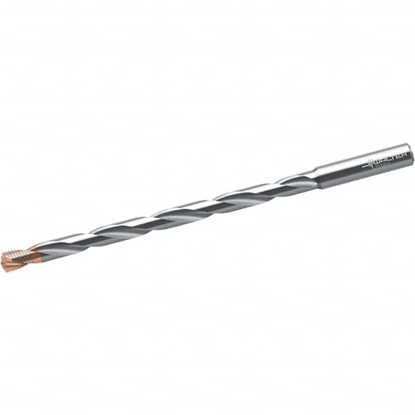 Walter-Titex - 12.2mm 140° 2-Flute Solid Carbide Extra Length Drill Bit - Eagle Tool & Supply