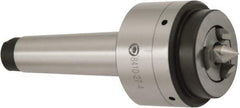 Bison - 5MT Mount, 2.05 to 5.9055" Clamping Diam, Centered Pin Face Driver - 2.559" Min Turning Diam, Hydraulic Face Driver Actuation - Eagle Tool & Supply