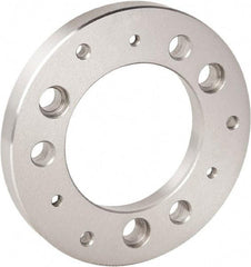 Bison - Adapter Back Plate for 15" Diam Bison Power Lathe Chucks - A2-8 Mount - Eagle Tool & Supply