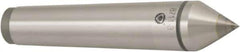 Bison - 2.51" Head Diam, Standard Point Solid Dead Center - 6MT Morse Taper, 18mm Point Diam - Eagle Tool & Supply